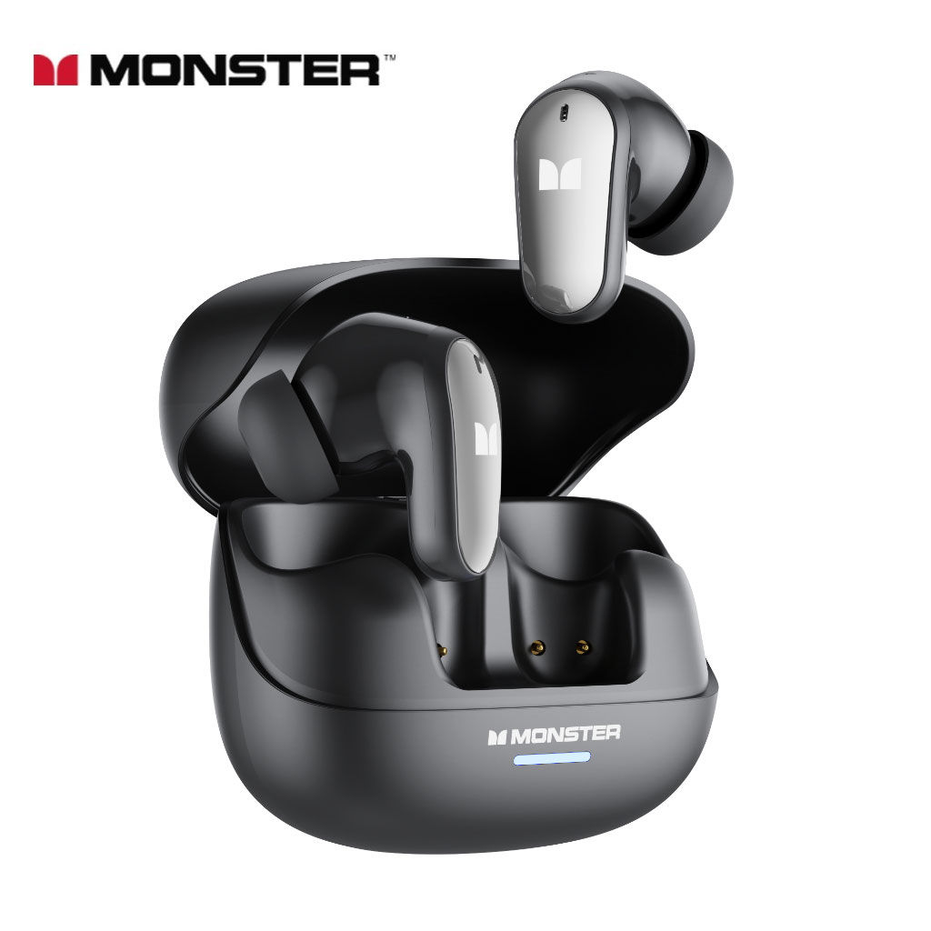 Monster MQT52 Wireless Headphones Bluetooth 5.4 HIFI Stereo Earphones Talking No