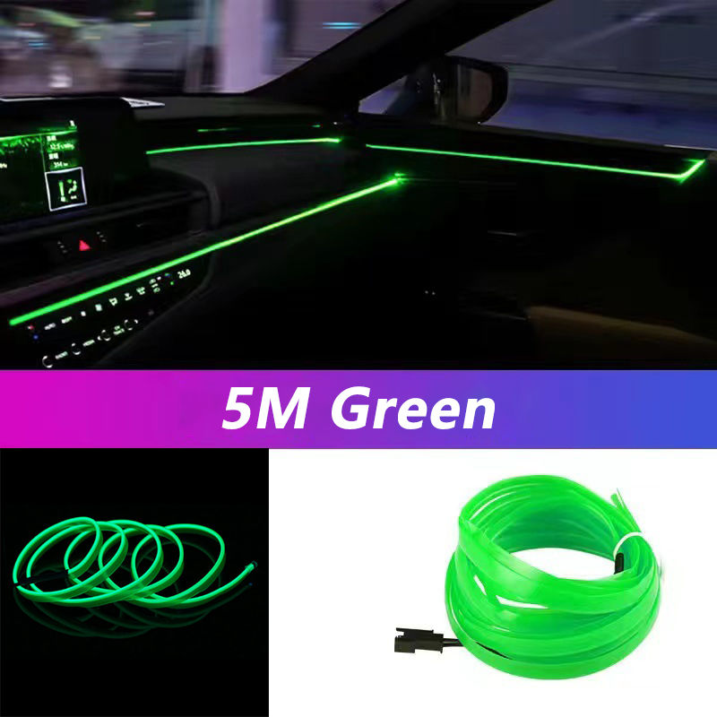 Thumbnail: 5M Car Interior LED Neon Light Strip