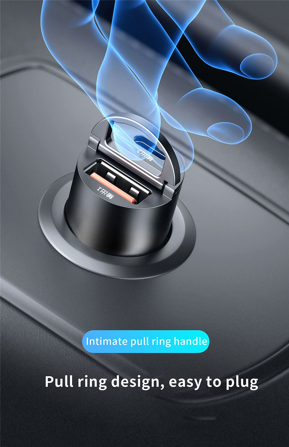 Thumbnail: 100W/200W QC3.0 PD Mini Car Charger 12-24V Lighter Fast Charging Car USB Type C 