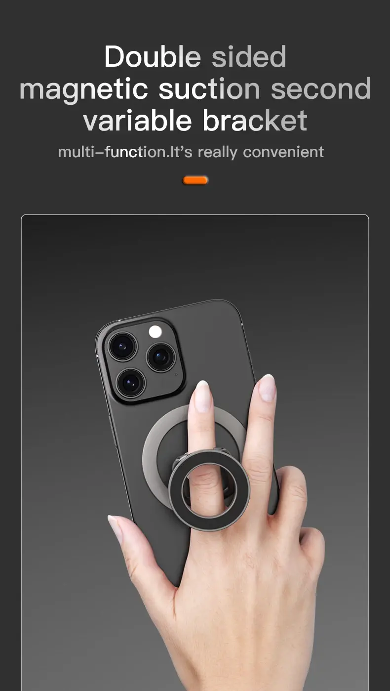 Thumbnail: Double-SidedMagSafe Phone Holder 360° Foldable  