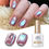Miniature : BORN PRETTY 10ml Blueberry Cat Magnetic Gel Nail Polish Summer Fruit Series Gree