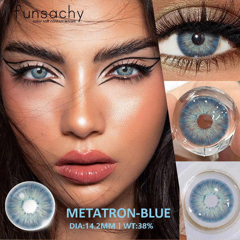 Miniature : FUNSACHY 1Pair METATRON Series Fashion Makeup Beauty Contacts Lenses Soft Yearly