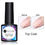 Miniature : UR SUGAR 7ml Milky Jelly White Pink Rubber Base Gel Camouflage Nail Art Semi Per