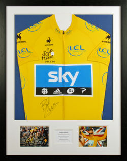 Wiggins TdF Jersey