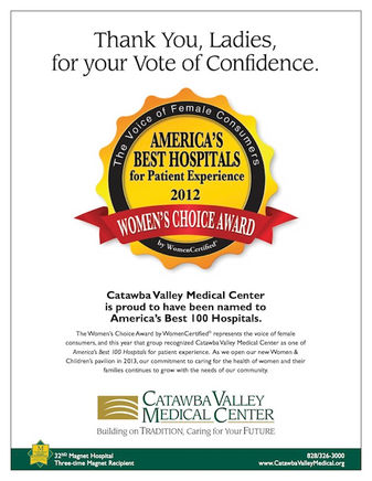 CVMC Named to America's Best 100 Hospitals