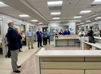 Construction Complete for Phase One of New ED and Heart Center
