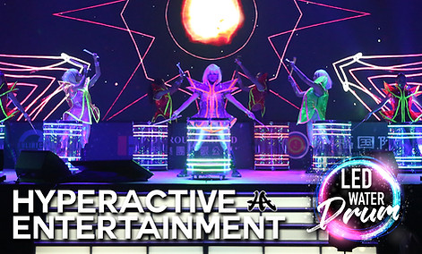 led water drum