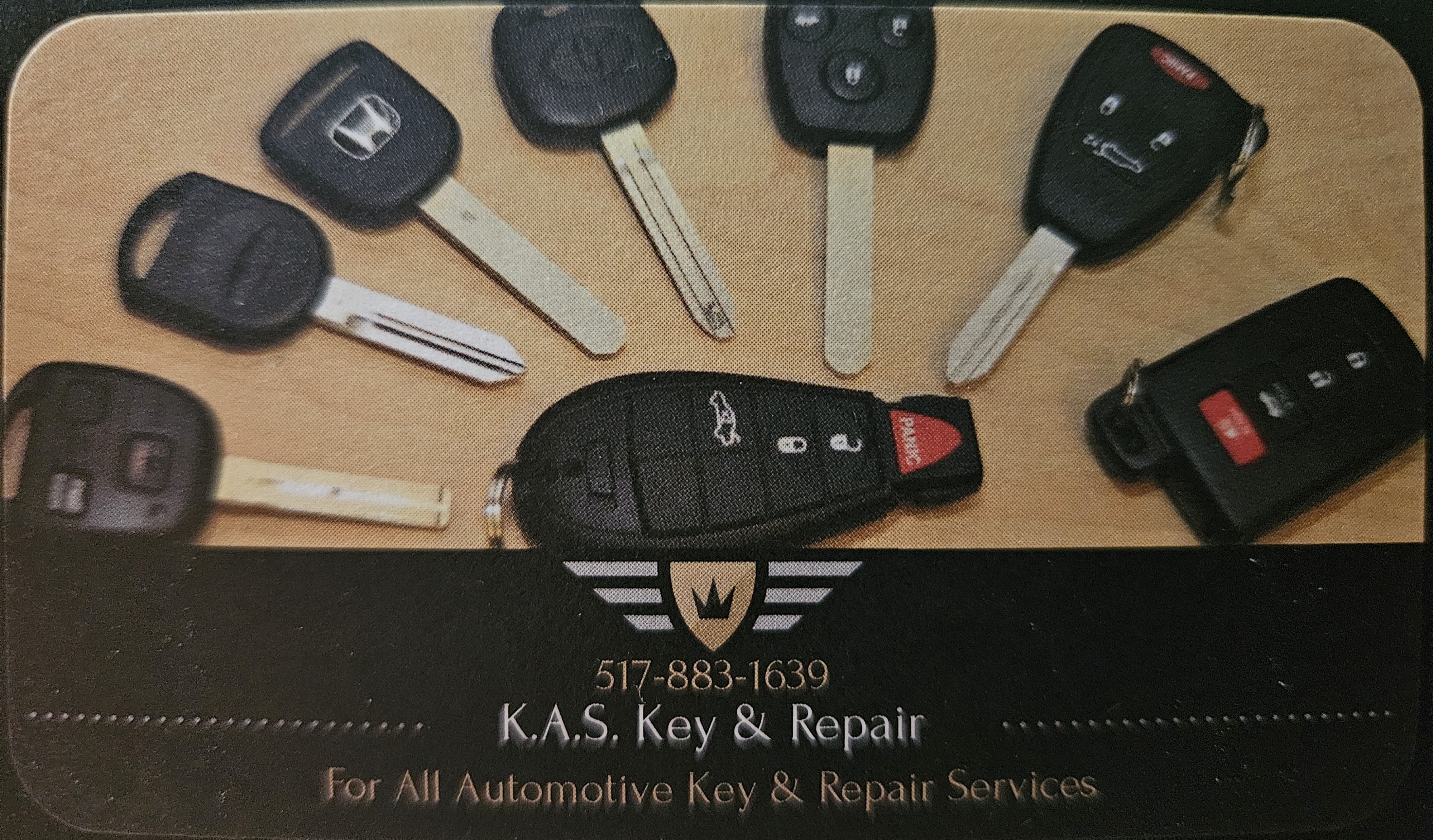 K.A.S. Key & Repair mobile automotive locksmith in cedar county
