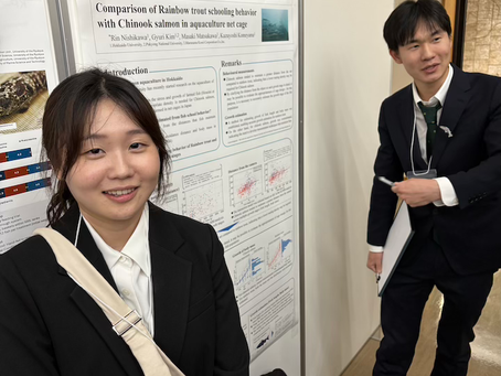 日本水産増殖学会に参加・発表しました