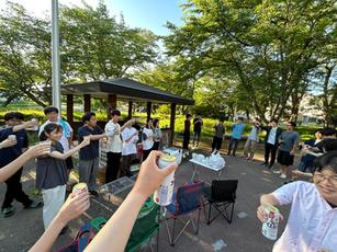 輪講発表会&BBQ