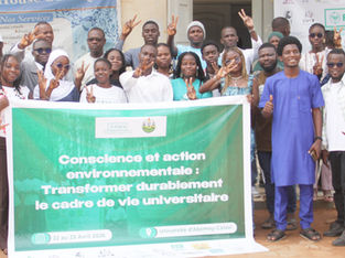 Lancement du forum du cadre de vie à l’UAC : Deux jours pour repenser durablement le cadre de vie universitaire.