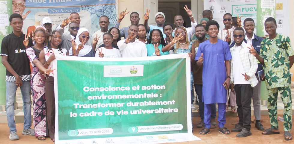 Lancement du forum du cadre de vie à l’UAC : Deux jours pour repenser durablement le cadre de vie universitaire.