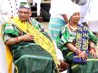 Fête de l’igname 2026 : Savalou renoue avec ses descendants d’Haïti et des États-Unis. Le Dr Gousse Angelo Gbaguidi et son épouse intronisés par le roi Dada Ganfon Gangnihoun Gbaguidi XV