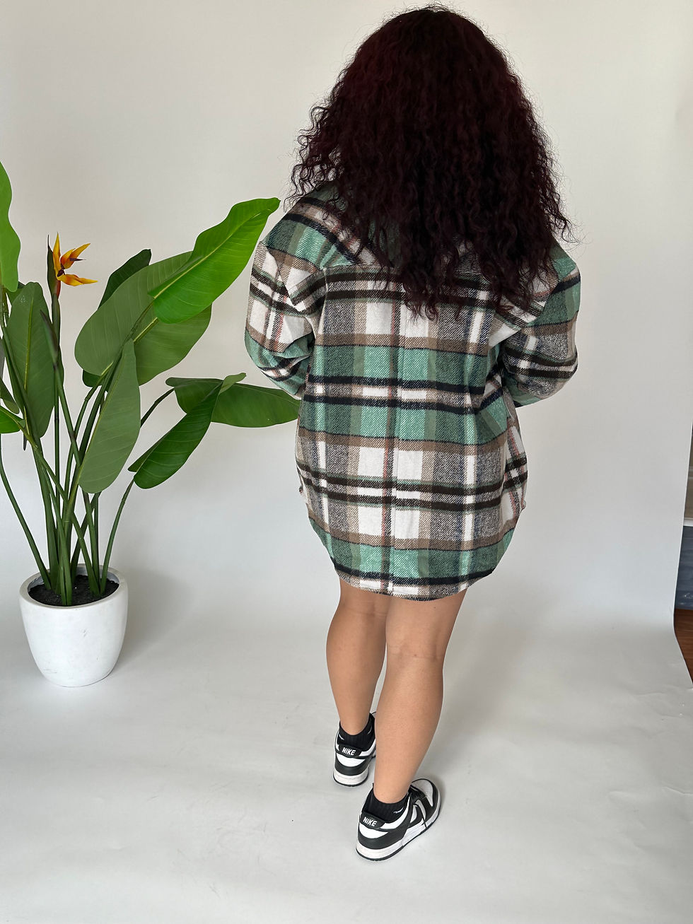 Thumbnail: Mint chip plaid Jacket