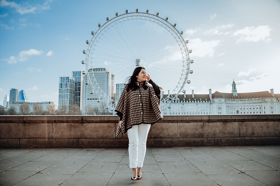 Photoshoot in London by the London Eye