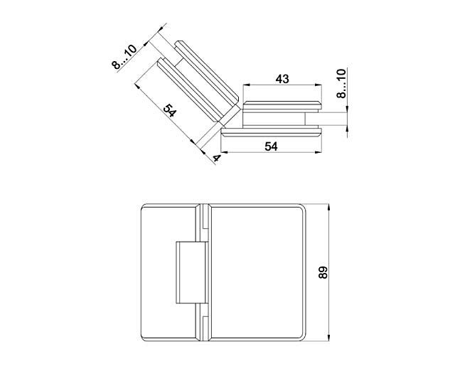 Миниатюра: Петля с фаской К-302
