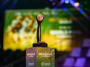 Photo of Trophy for the World Pool Championships