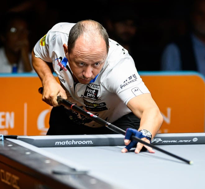 Shane Van Boening on Day 2 at the Arizona Open Pool Championship