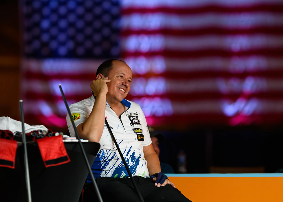 Shane Van Boening on Day 2 at the 2026 Arizona Open Pool Championship