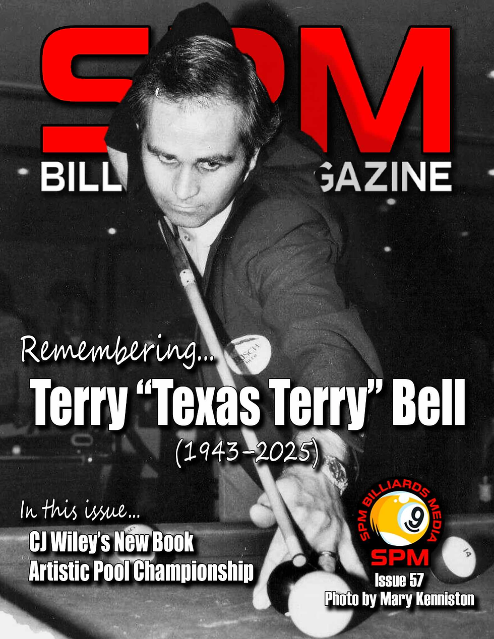 SPM Billiards Magazine Issue 57 Cover