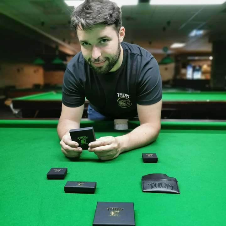 Vilius Shulte with Taom Billiard Products