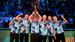 Team Rest of the World on Day 4, the Winners at the Roobet Reyes Cup at the Makati Coliseum