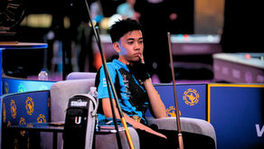 AJ Manas on Day 1 at the 2026 Roobet Philippines Open Pool Championship