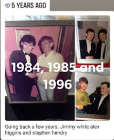 Mark White with Legends