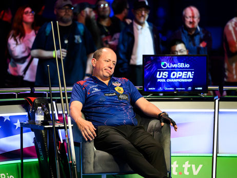 Shane Van Boening Day 3 at the 2025 US Open