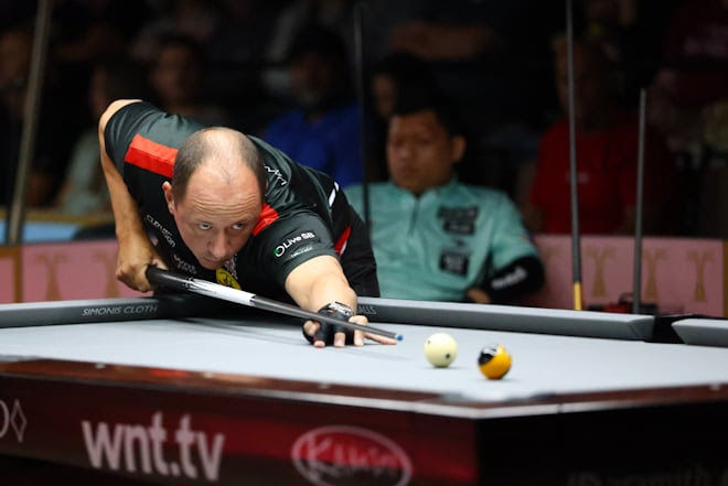 A photo of Shane Van Boening at the Florida Open