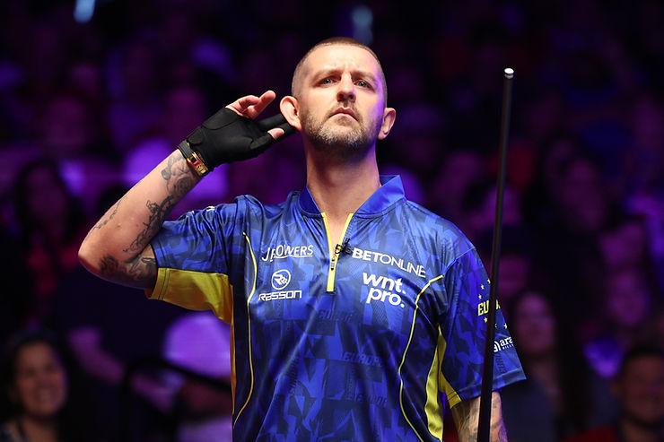 Jayson Shaw Day 1 at 2024 Mosconi Cup