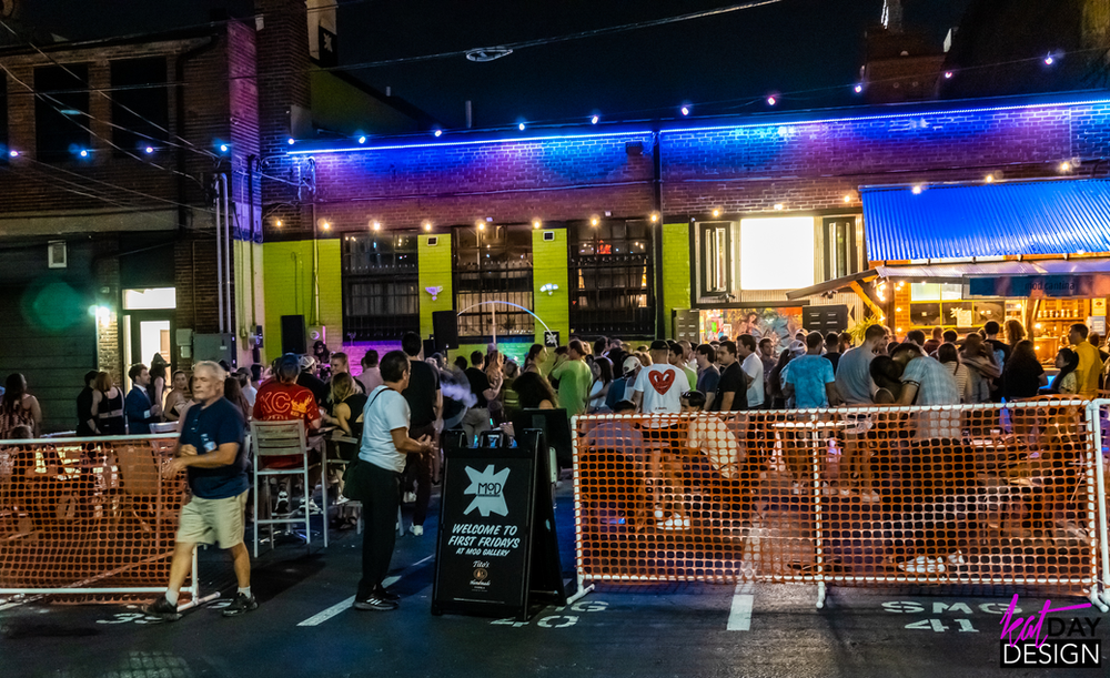 MOD Back Patio and Cantina DJ Music and Dancing Photo by Kat Day