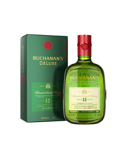 ウイスキー BUCHANAN'S De Luxe Scotch Whisky 25 0.25 Buchanan's DeLuxe Aged 12 Years Blended Scotch Whisky