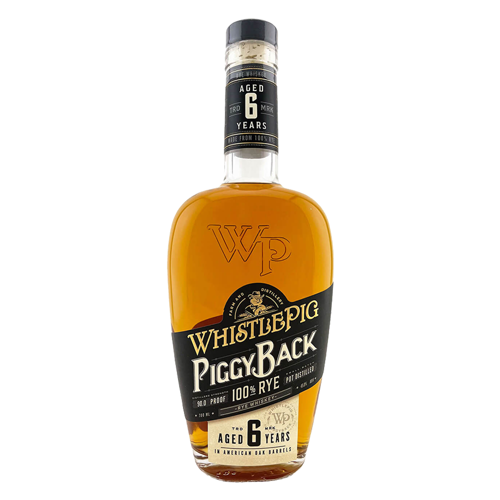 WhistlePig PiggyBack 100% Rye Whiskey