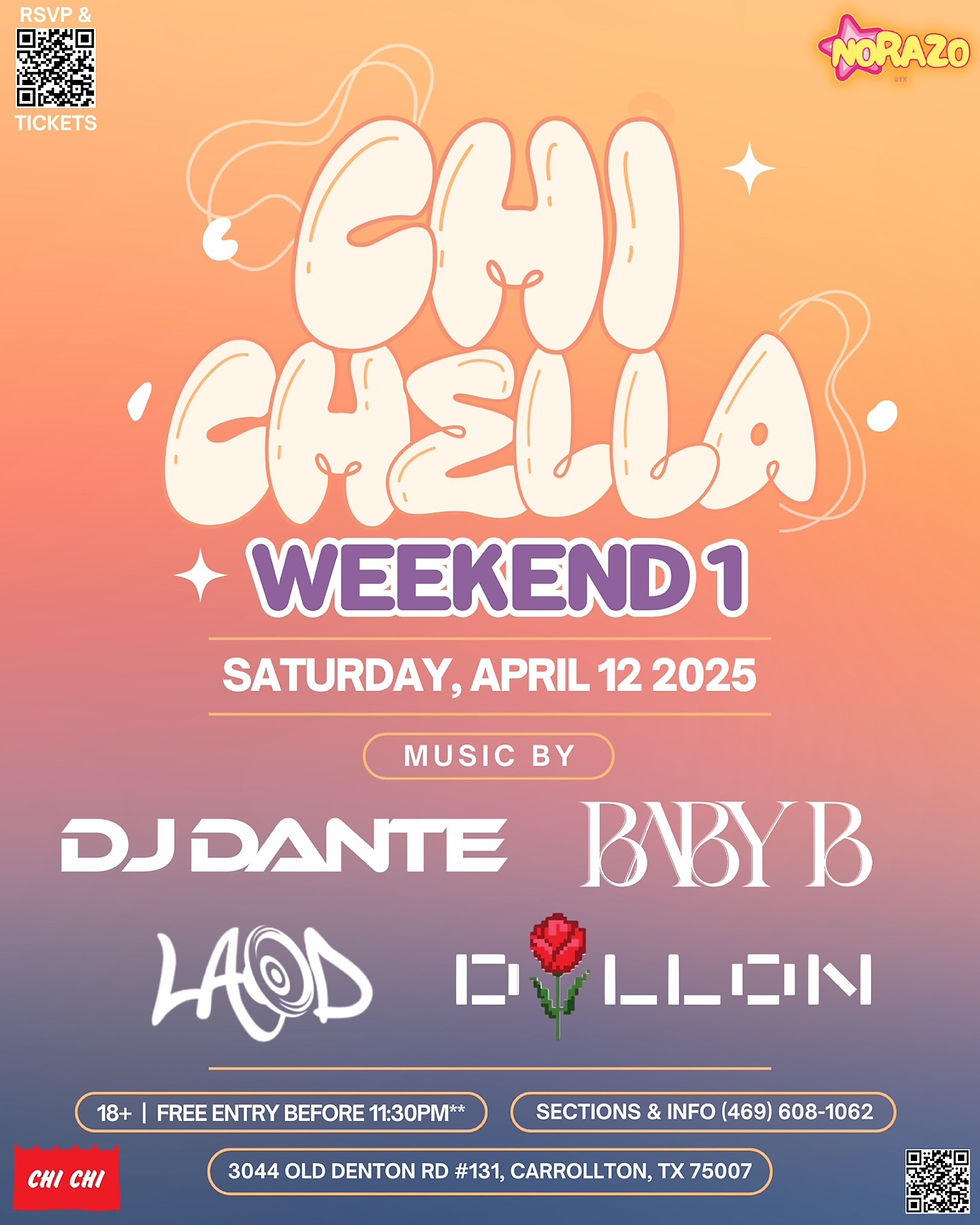 CHICHELLA WEEKEND 1
