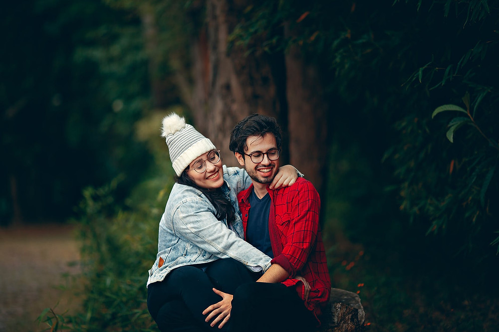 couple sitting together