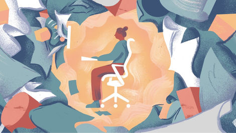 ¿Combatir el estrés de la oficina con una silla?