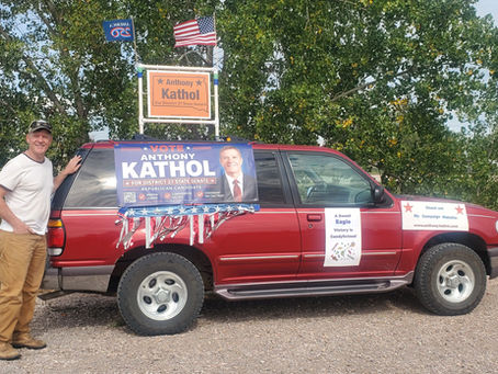 South Dakota District 27 State Senate Anthony Kathol final parade Summer 2026 America250