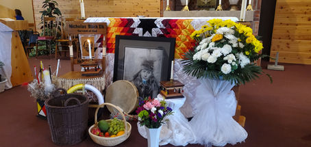 Servant of God Nicholas Black Elk Anniversary Mass of his Cause for Canonization.