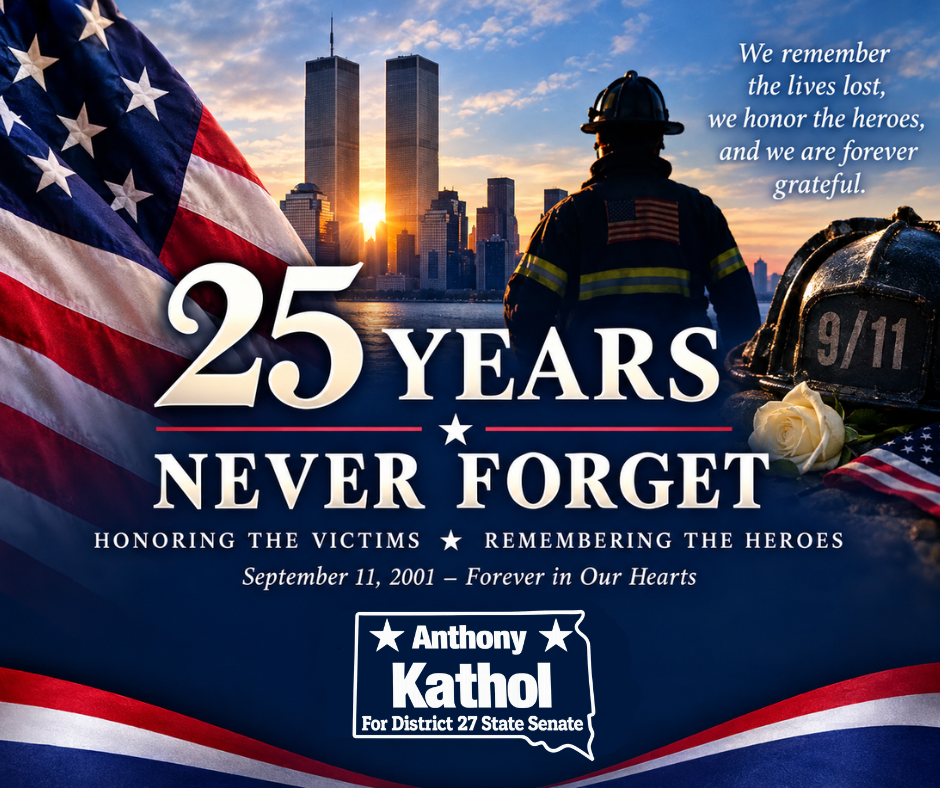 September 11, 2026 25th Anniversary Patriot Day