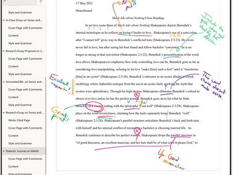 Empowering Writers Through Graphs and Reflection