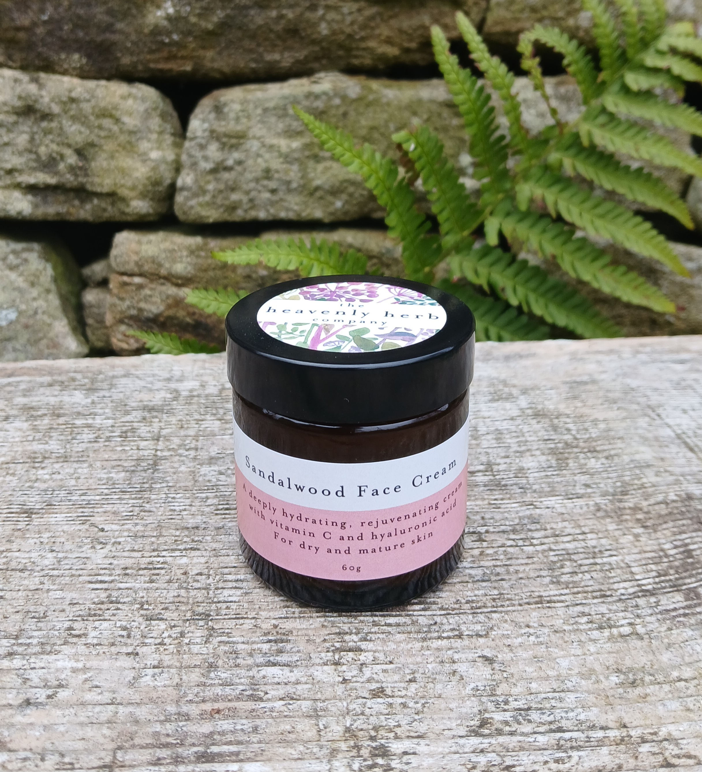 Sandalwood Face Cream for dry and mature skin 60ml