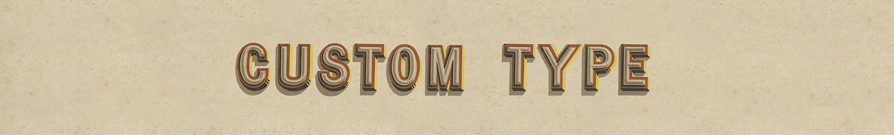 Custom Type - Type Style 6 - FORME EGYPTIENNE BOMBEE