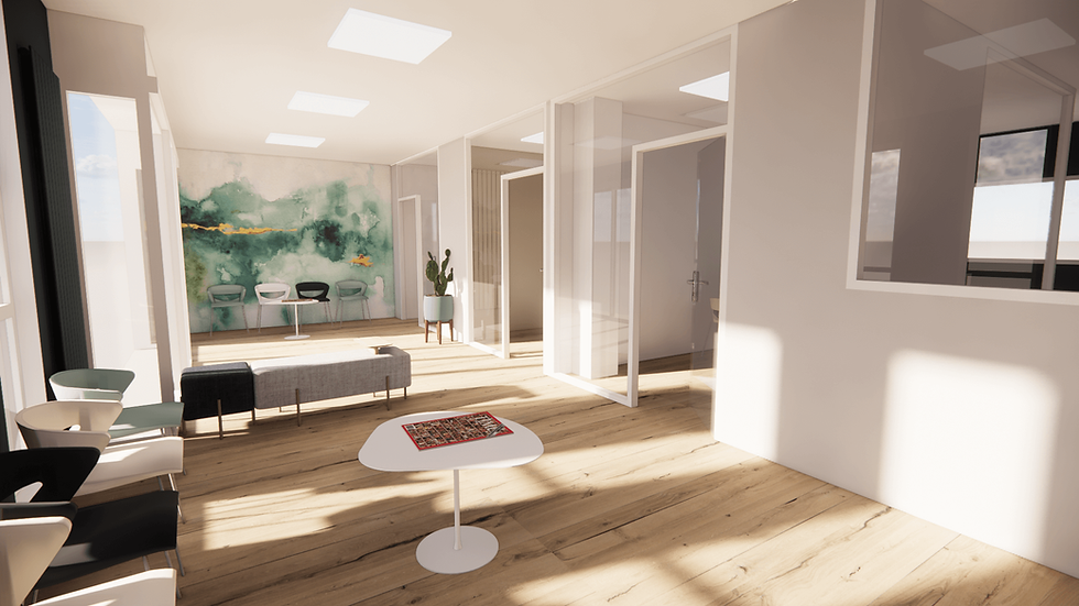 L'architecture d'intérieur dans le domaine médical.