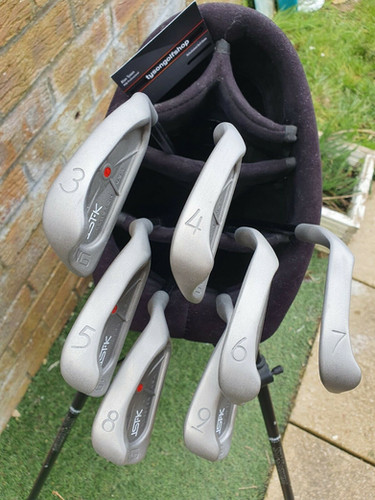 Ping ISI-K BLACK DOT 4 iron with Graphite 350 Series A-Flex Senior Ping ISI-K BLACK DOT 4 iron with Graphite 350 Series A-Flex Senior
