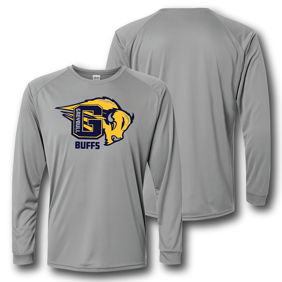 Greybull Buffs Logo - Medium Grey