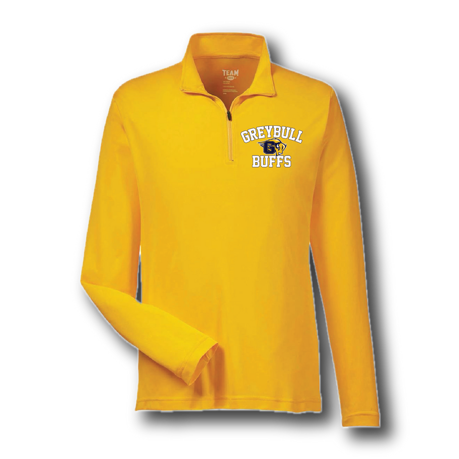 Greybull Buffs Text Logo Middle - Gold