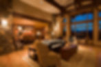 living and dining area of a luxury custom home highlighting interior design in custom home building