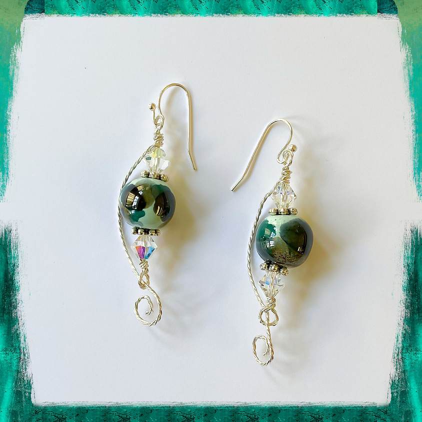 Kazuri Twist Earrings