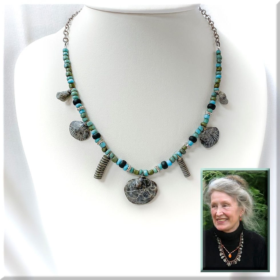 Beading and Fossils with Dr. Wende Logan-Young (1)